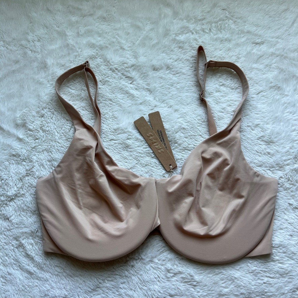 SKIMS Smoothing Intimates Unlined Minimizer Bra Clay Size 34DDD FL-FUL-6416W NWT